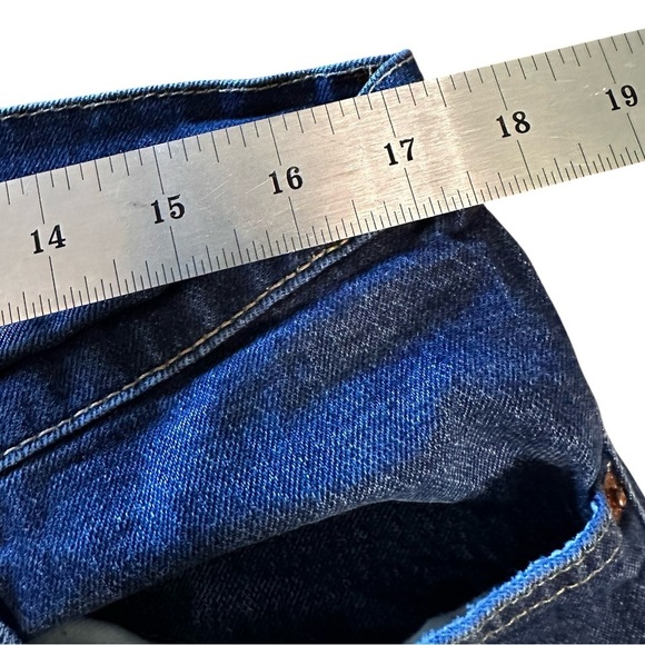 Levi’s 511 Premium Mens Jeans Tag Size 36x30 Measures 35x29 Dark Wash Blank Tag - Picture 7 of 16